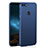 Handyhülle Hülle Kunststoff Schutzhülle Tasche Matt M01 für Huawei Enjoy 8 Blau