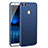 Handyhülle Hülle Kunststoff Schutzhülle Tasche Matt M01 für Huawei P Smart Blau