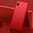 Handyhülle Hülle Kunststoff Schutzhülle Tasche Matt M01 für Huawei Y7 Prime (2019) Rot