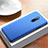 Handyhülle Hülle Kunststoff Schutzhülle Tasche Matt M01 für OnePlus 7T Pro 5G Blau