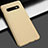 Handyhülle Hülle Kunststoff Schutzhülle Tasche Matt M01 für Samsung Galaxy S10 Plus Gold