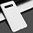 Handyhülle Hülle Kunststoff Schutzhülle Tasche Matt M01 für Samsung Galaxy S10 Plus Weiß