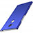 Handyhülle Hülle Kunststoff Schutzhülle Tasche Matt M01 für Sony Xperia XA2 Blau