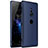 Handyhülle Hülle Kunststoff Schutzhülle Tasche Matt M01 für Sony Xperia XZ2 Blau