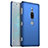 Handyhülle Hülle Kunststoff Schutzhülle Tasche Matt M01 für Sony Xperia XZ2 Premium Blau