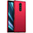Handyhülle Hülle Kunststoff Schutzhülle Tasche Matt M01 für Sony Xperia XZ4 Rot