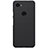 Handyhülle Hülle Kunststoff Schutzhülle Tasche Matt M02 für Google Pixel 3a XL Schwarz