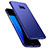 Handyhülle Hülle Kunststoff Schutzhülle Tasche Matt M02 für Samsung Galaxy S7 Edge G935F Blau