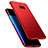 Handyhülle Hülle Kunststoff Schutzhülle Tasche Matt M02 für Samsung Galaxy S7 Edge G935F Rot