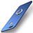 Handyhülle Hülle Kunststoff Schutzhülle Tasche Matt mit Fingerring Ständer A01 für Huawei Honor 8 Pro Blau
