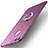 Handyhülle Hülle Kunststoff Schutzhülle Tasche Matt mit Fingerring Ständer A01 für Huawei Honor 8 Violett