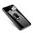 Handyhülle Hülle Kunststoff Schutzhülle Tasche Matt mit Magnetisch Fingerring Ständer A01 für Samsung Galaxy S9 Plus Schwarz