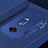 Handyhülle Hülle Kunststoff Schutzhülle Tasche Matt mit Magnetisch Fingerring Ständer A02 für Vivo S1 Pro Blau