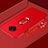 Handyhülle Hülle Kunststoff Schutzhülle Tasche Matt mit Magnetisch Fingerring Ständer A02 für Vivo S1 Pro Rot