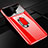 Handyhülle Hülle Kunststoff Schutzhülle Tasche Matt mit Magnetisch Fingerring Ständer A02 für Xiaomi Poco X2