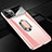 Handyhülle Hülle Kunststoff Schutzhülle Tasche Matt mit Magnetisch Fingerring Ständer P01 für Apple iPhone 11 Pro Max