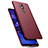 Handyhülle Hülle Kunststoff Schutzhülle Tasche Matt P01 für Huawei Mate 20 Lite Rot