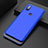 Handyhülle Hülle Kunststoff Schutzhülle Tasche Matt P01 für Xiaomi Mi Mix 3 Blau