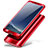 Handyhülle Hülle Kunststoff Schutzhülle Tasche Matt Vorder und Rückseite 360 Grad A01 für Samsung Galaxy Note 8 Duos N950F