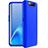 Handyhülle Hülle Kunststoff Schutzhülle Tasche Matt Vorder und Rückseite 360 Grad C01 für Samsung Galaxy A80 Blau