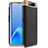 Handyhülle Hülle Kunststoff Schutzhülle Tasche Matt Vorder und Rückseite 360 Grad C01 für Samsung Galaxy A80 Gold und Schwarz