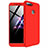 Handyhülle Hülle Kunststoff Schutzhülle Tasche Matt Vorder und Rückseite 360 Grad für Huawei Enjoy 8e Rot