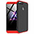 Handyhülle Hülle Kunststoff Schutzhülle Tasche Matt Vorder und Rückseite 360 Grad für Huawei Enjoy 8e Rot und Schwarz