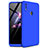 Handyhülle Hülle Kunststoff Schutzhülle Tasche Matt Vorder und Rückseite 360 Grad für Huawei Enjoy Max Blau