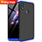 Handyhülle Hülle Kunststoff Schutzhülle Tasche Matt Vorder und Rückseite 360 Grad für Huawei Enjoy Max Blau und Schwarz