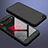 Handyhülle Hülle Kunststoff Schutzhülle Tasche Matt Vorder und Rückseite 360 Grad für Huawei Honor 7S Schwarz