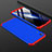 Handyhülle Hülle Kunststoff Schutzhülle Tasche Matt Vorder und Rückseite 360 Grad für Huawei Honor 8A Plusfarbig