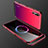 Handyhülle Hülle Kunststoff Schutzhülle Tasche Matt Vorder und Rückseite 360 Grad für Huawei Honor Magic 2 Rot