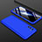 Handyhülle Hülle Kunststoff Schutzhülle Tasche Matt Vorder und Rückseite 360 Grad für Huawei Honor V30 Pro 5G Blau