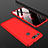 Handyhülle Hülle Kunststoff Schutzhülle Tasche Matt Vorder und Rückseite 360 Grad für Huawei Honor View 20 Rot