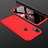 Handyhülle Hülle Kunststoff Schutzhülle Tasche Matt Vorder und Rückseite 360 Grad für Huawei Nova 3i Rot