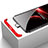 Handyhülle Hülle Kunststoff Schutzhülle Tasche Matt Vorder und Rückseite 360 Grad für Oppo Realme X