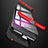 Handyhülle Hülle Kunststoff Schutzhülle Tasche Matt Vorder und Rückseite 360 Grad für Oppo Realme X