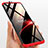 Handyhülle Hülle Kunststoff Schutzhülle Tasche Matt Vorder und Rückseite 360 Grad für Realme X