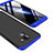Handyhülle Hülle Kunststoff Schutzhülle Tasche Matt Vorder und Rückseite 360 Grad für Samsung Galaxy A6 (2018) Dual SIM