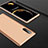 Handyhülle Hülle Kunststoff Schutzhülle Tasche Matt Vorder und Rückseite 360 Grad für Samsung Galaxy Note 10 5G Gold