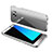 Handyhülle Hülle Kunststoff Schutzhülle Tasche Matt Vorder und Rückseite 360 Grad für Samsung Galaxy S7 Edge G935F Silber
