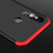 Handyhülle Hülle Kunststoff Schutzhülle Tasche Matt Vorder und Rückseite 360 Grad für Xiaomi Mi 8