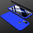 Handyhülle Hülle Kunststoff Schutzhülle Tasche Matt Vorder und Rückseite 360 Grad für Xiaomi Mi 8 Blau