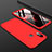 Handyhülle Hülle Kunststoff Schutzhülle Tasche Matt Vorder und Rückseite 360 Grad für Xiaomi Mi 8 Rot