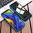 Handyhülle Hülle Kunststoff Schutzhülle Tasche Matt Vorder und Rückseite 360 Grad für Xiaomi Mi Mix 3 Blau