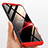 Handyhülle Hülle Kunststoff Schutzhülle Tasche Matt Vorder und Rückseite 360 Grad für Xiaomi Redmi 6 Pro