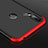 Handyhülle Hülle Kunststoff Schutzhülle Tasche Matt Vorder und Rückseite 360 Grad M01 für Huawei Enjoy 9