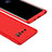 Handyhülle Hülle Kunststoff Schutzhülle Tasche Matt Vorder und Rückseite 360 Grad M01 für Samsung Galaxy Note 8 Duos N950F Rot