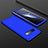 Handyhülle Hülle Kunststoff Schutzhülle Tasche Matt Vorder und Rückseite 360 Grad M01 für Samsung Galaxy S10 Blau