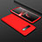 Handyhülle Hülle Kunststoff Schutzhülle Tasche Matt Vorder und Rückseite 360 Grad M01 für Samsung Galaxy S10 Plus Rot